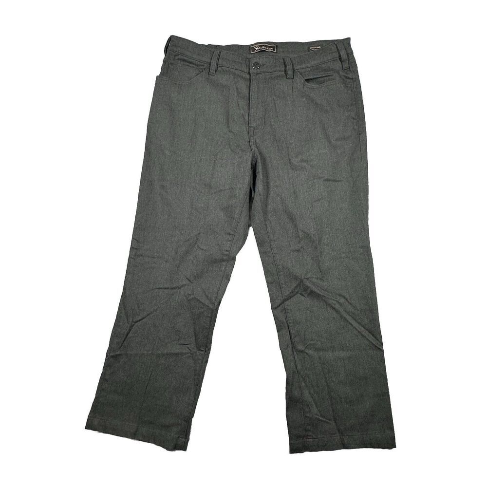 34 Heritage Pants‎ Mens Size 38x34 Dark Gray Charisma Straight Stretch Trousers